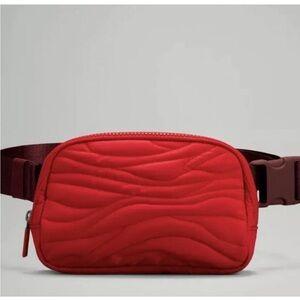 NEW LULULEMON Team Canada Everywhere Belt Bag Crimson Red Merlot